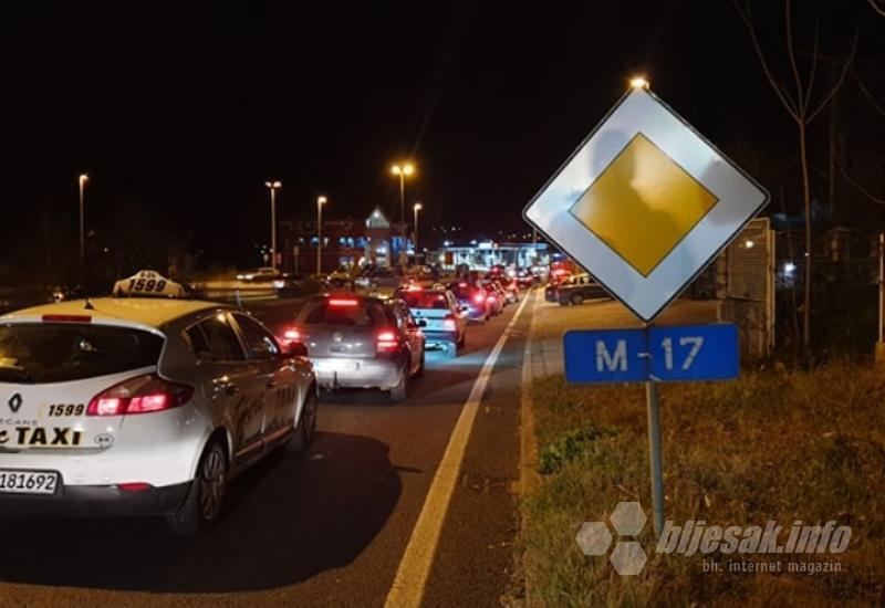 Jedna osoba ozlijeđena u prometnoj nesreći na izlazu iz Mostara